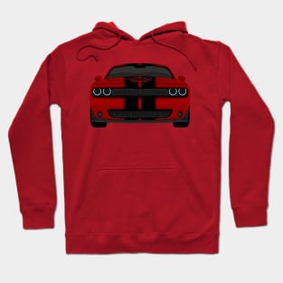 CHALLENGER DARK-RED Hoodie